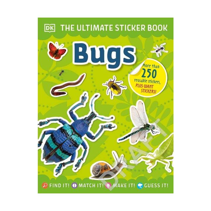 RANDOM HOUSE Stickerbuch Bugs (Mehrfarbig)