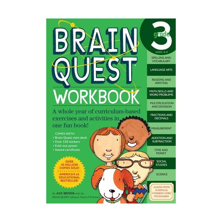 Brain Quest Workbook: 3rd Grade