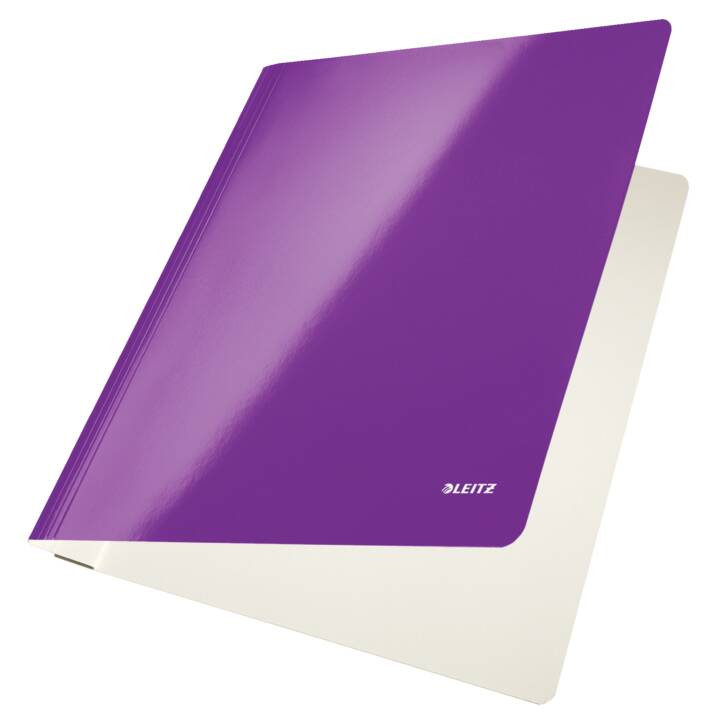 LEITZ Chemises de presentation WOW (Mauve, Pourpre, A4, 1 pièce)