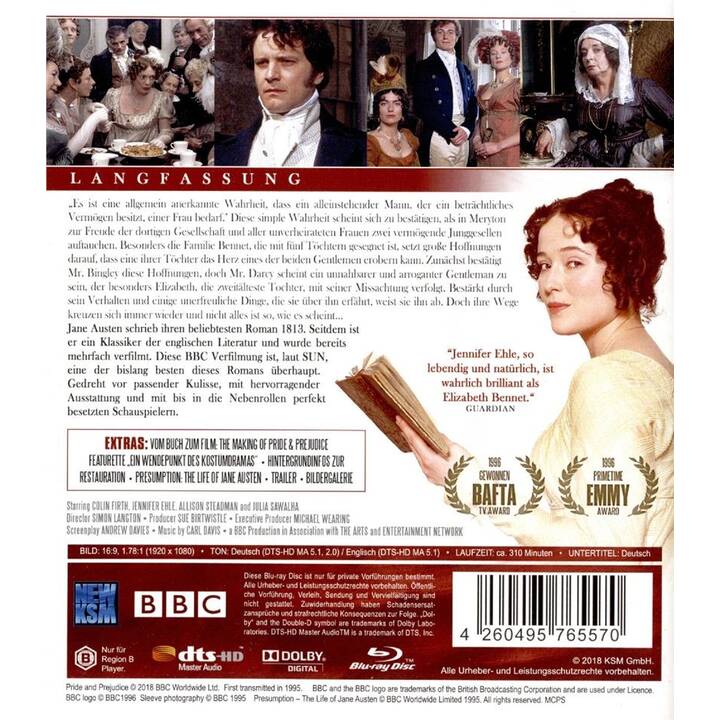 Pride & Prejudice - Stolz und Vorurteil (DE, EN)