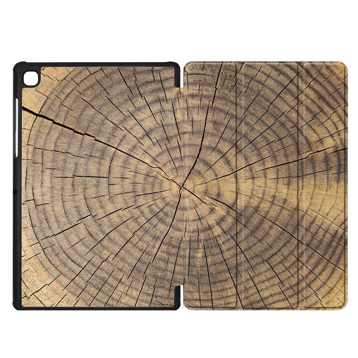 EG cover per Samsung Galaxy Tab A7 Lite 8.7" (2021) - marrone - legno