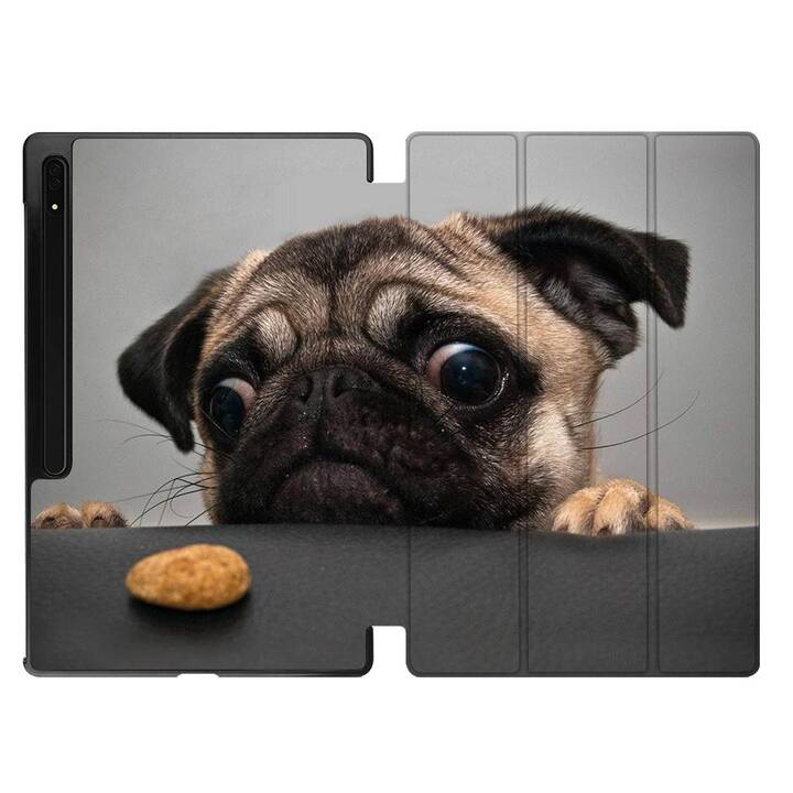 EG Schutzhülle (11", Galaxy Tab S9, Hunde, Mehrfarbig)