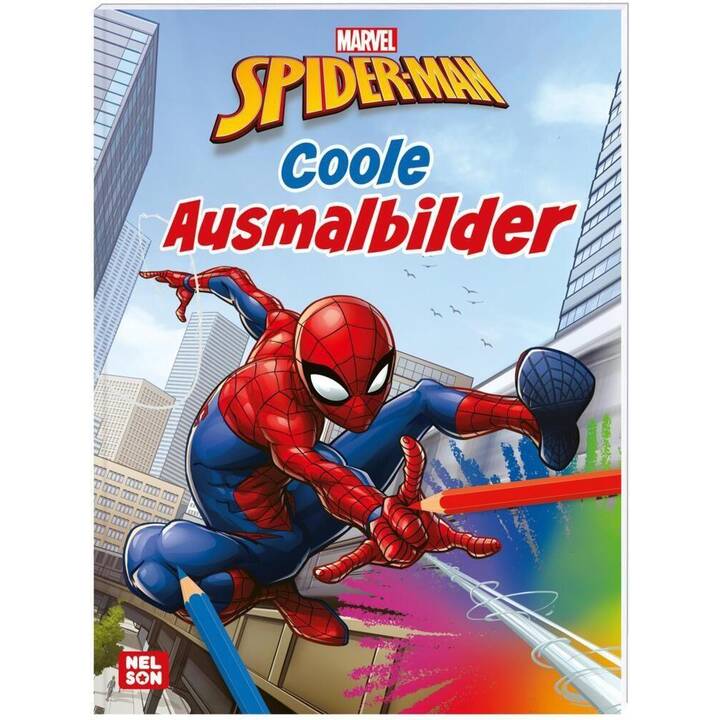 Spider-Man: Coole Ausmalbilder