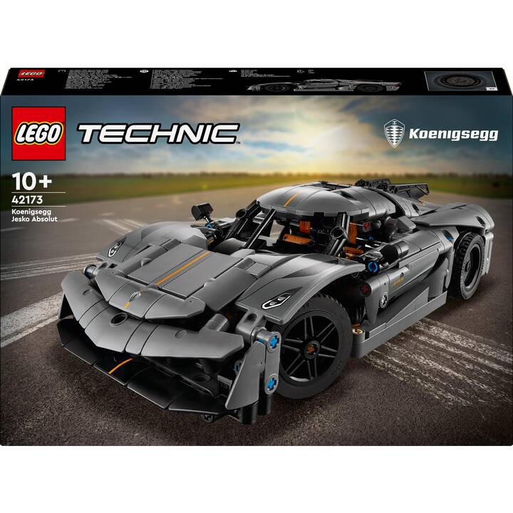 LEGO Technic Koenigsegg Jesko Absolut Supersportwagen in Grau (42173)