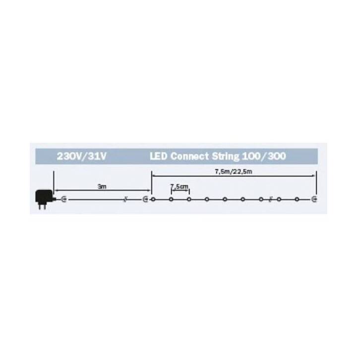 STT Lichterketten-System Connect 100 LED 7.5 m