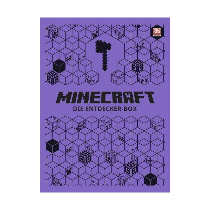 Minecraft - Die Entdecker-Box. Geschenkschuber mit drei exklusiven Sonderausgaben, Poster, Türhänger und jede Menge Rätselspass
