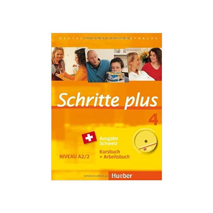 Schritte plus 4. A2/2. Ausgabe Schweiz. Kurs- und Arbeitsbuch