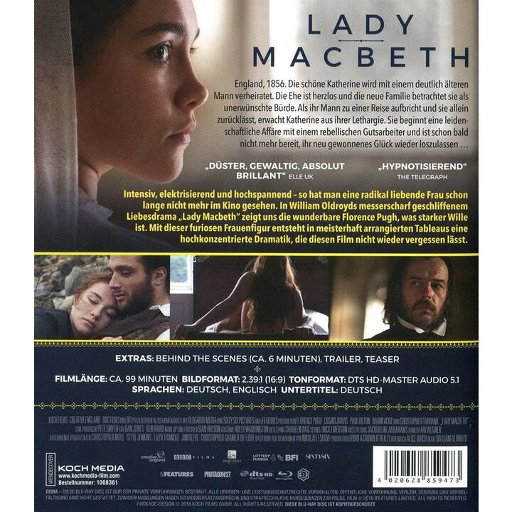 Lady Macbeth (DE, EN)