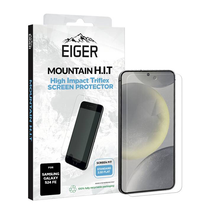 EIGER Displayschutzglas Mountain H.I.T (Galaxy S24 FE, 1 Stück)