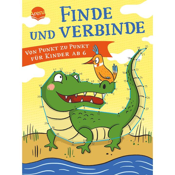 Finde und verbinde. Von Punkt zu Punkt.