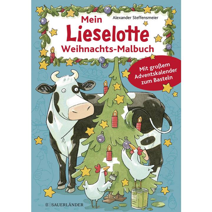 Mein Lieselotte Weihnachts-Malbuch