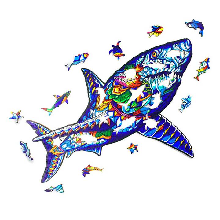 EG puzzle - bleu - requin