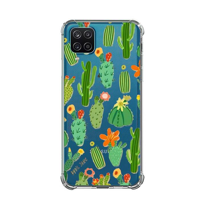 EG Backcover (Galaxy A22 4G, Caktus, Transparente)