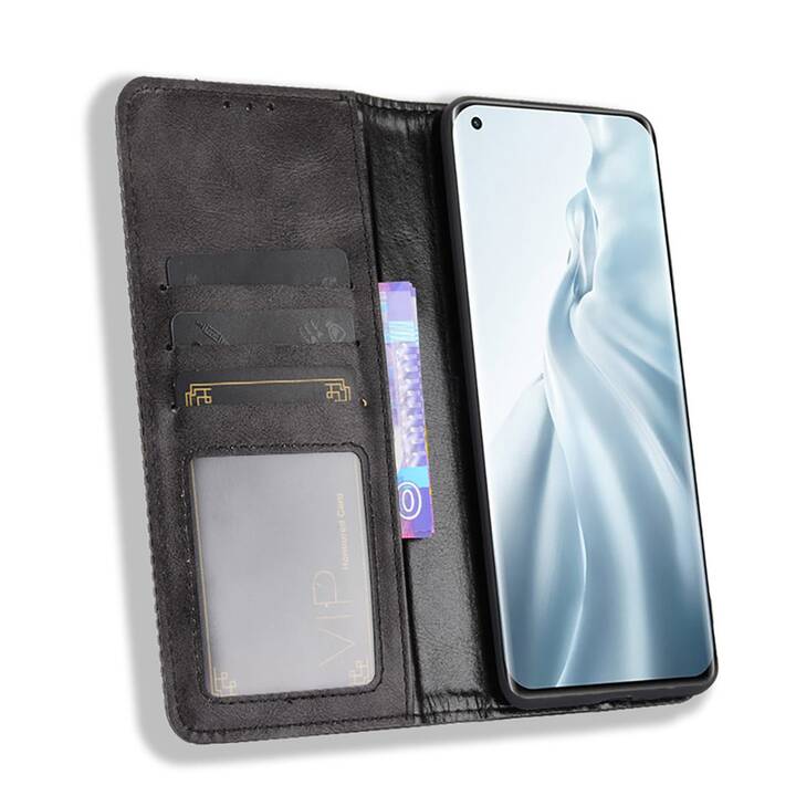 EG étui portefeuille pour Xiaomi MI 11 (2020) - noir