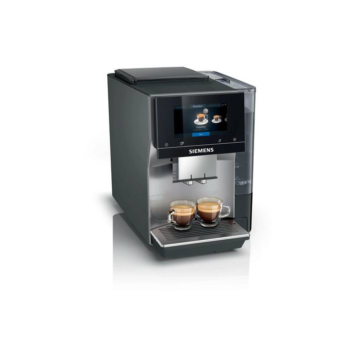 SIEMENS EQ700 Classic (Braun, Grau, 2.4 l, Kaffeevollautomat)