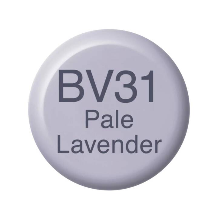 COPIC Encre BV31 Pale Lavender (Lavande, 12 ml)