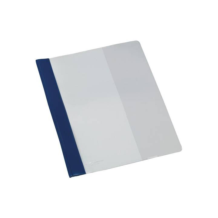 BANTEX Cartellina ad aghi (Transparente, Blu, Bianco, A4, 1 pezzo)