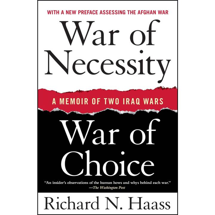 War of Necessity, War of Choice