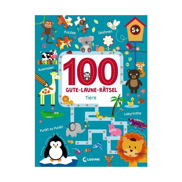100 Gute-Laune-Rätsel - Tiere
