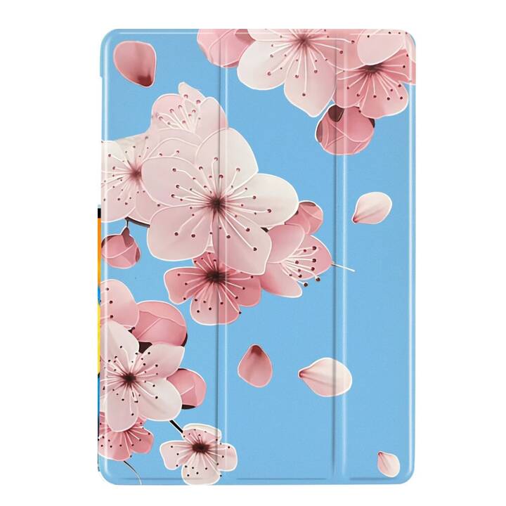 EG Hülle für Apple iPad mini 7,9 Zoll (2019) 5. Generation - blau - Blumen Blau