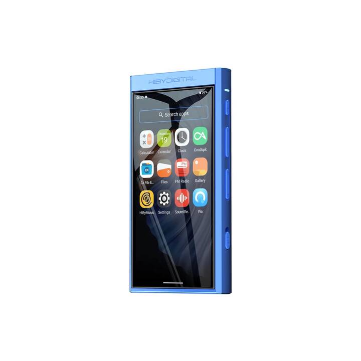 HIBY Lecteur MP3 M300 (32 GB, Bleu)