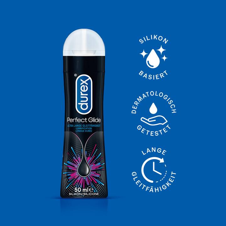 DUREX Lubrificante intimo Play Perfect Glide (50 ml, Base di silicio)