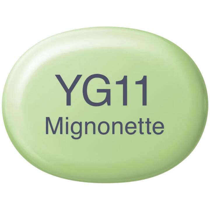 COPIC Marcatori di grafico Sketch YG11 Mignonette (Verde, 1 pezzo)