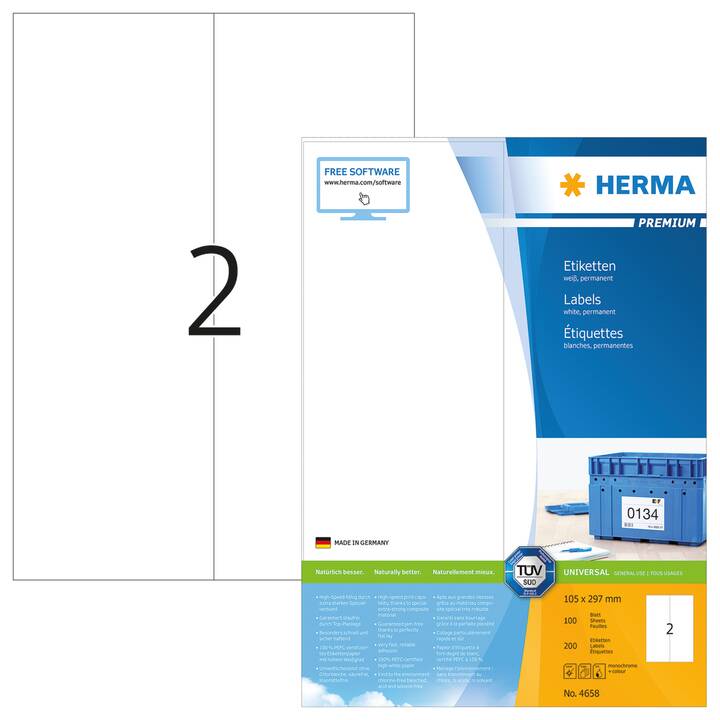 HERMA Premium (297 x 105 mm)