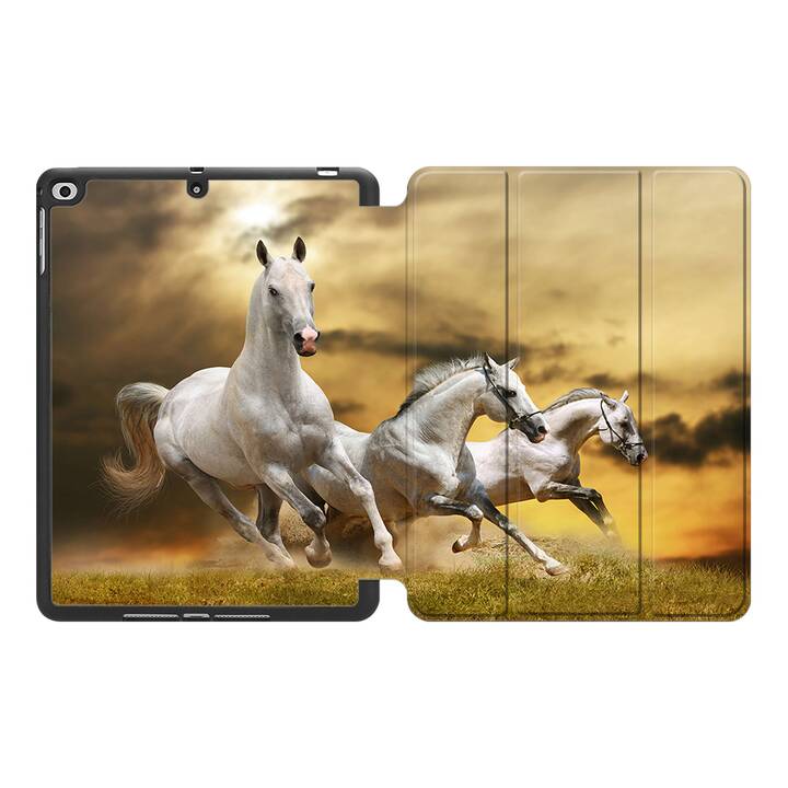 EG MTT Coque pour Apple iPad 10.2" 2019 - Cheval