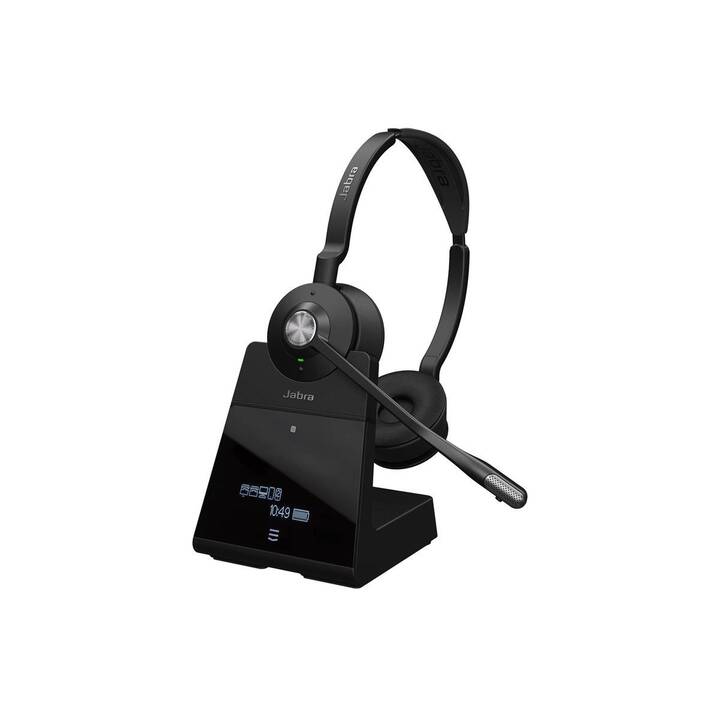 JABRA Office Headset Engage 75 SE Stereo (On-Ear, Kabellos, Schwarz)