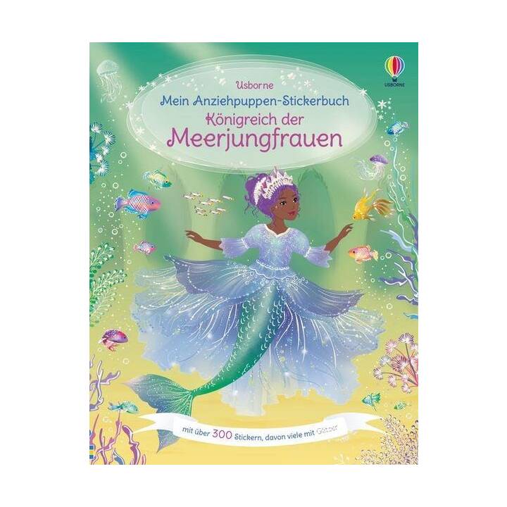 USBORNE PUBLISHING Libro degli adesivi (Sirena)