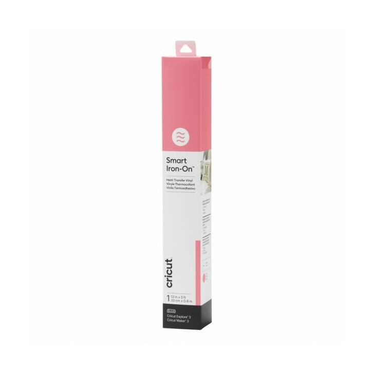 CRICUT Pelicolle adesive Smart (33 cm x 90 cm, Pink, Rosa)