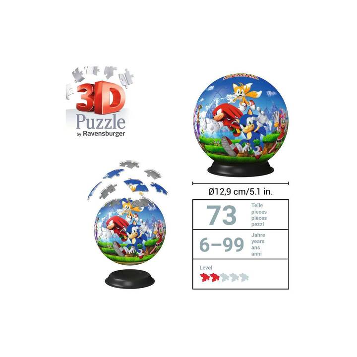 RAVENSBURGER Sonic Puzzle 3D (72 x)