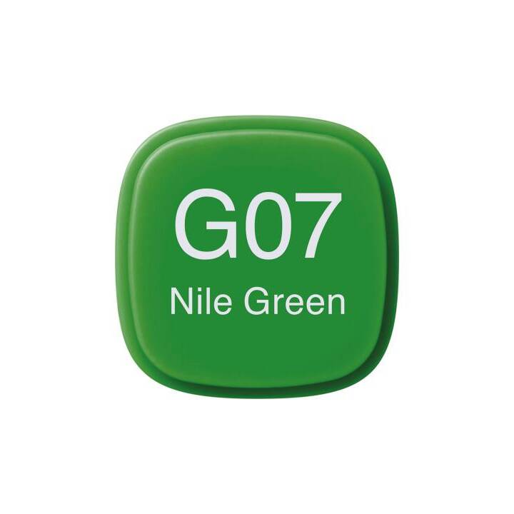 COPIC Marcatori di grafico Classic G07 Nile Green (Verde, 1 pezzo)