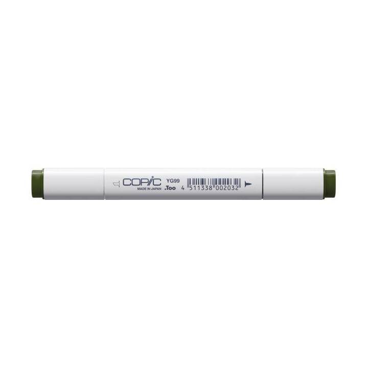 COPIC Marcatori di grafico Classic YG99 Marine Green (Verde, 1 pezzo)