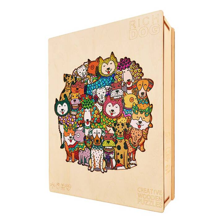 EG puzzle (194 pièces) - multicolore - chien