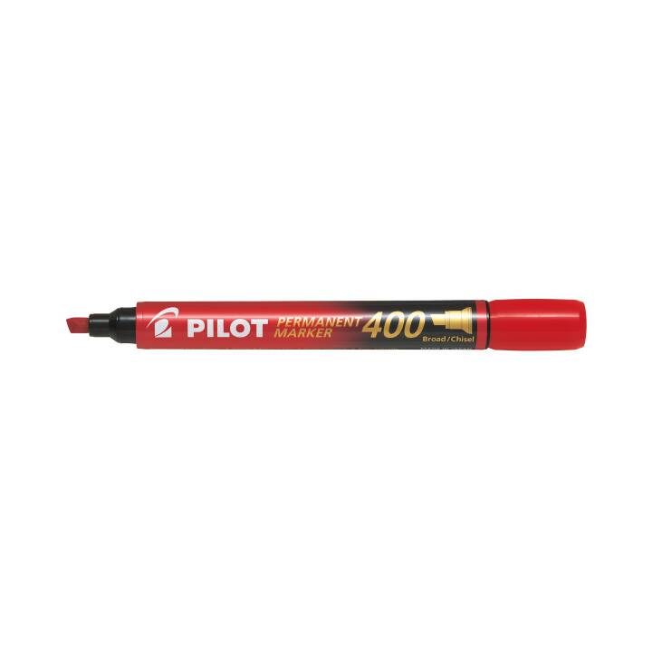 PILOT PEN Permanent Marker (Rot, 1 Stück)