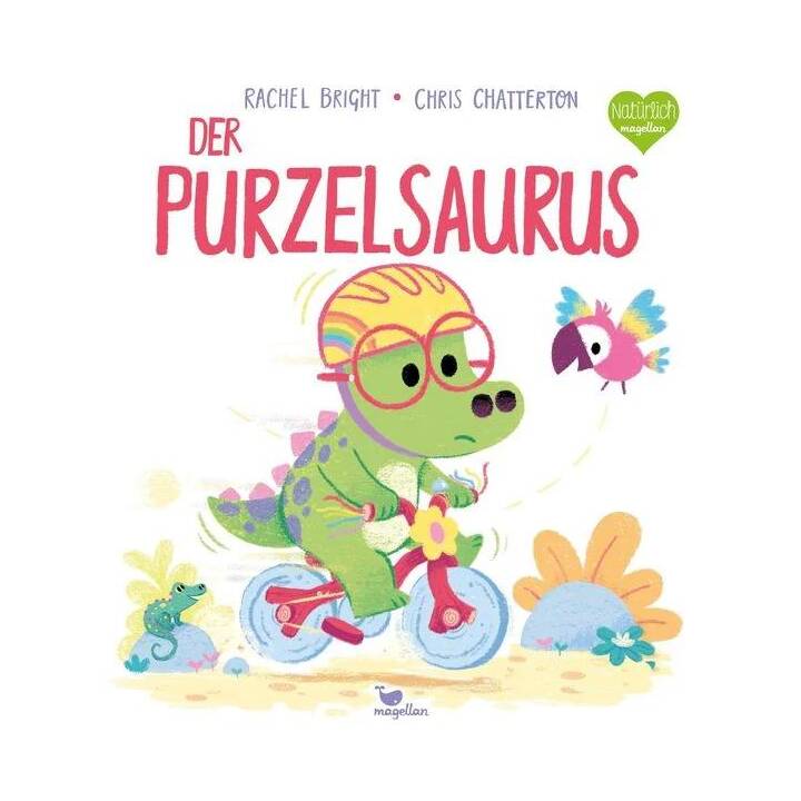 Der Purzelsaurus. Ein Bilderbuch für Kinder ab 3 Jahren über Mut und Durchhaltevermögen