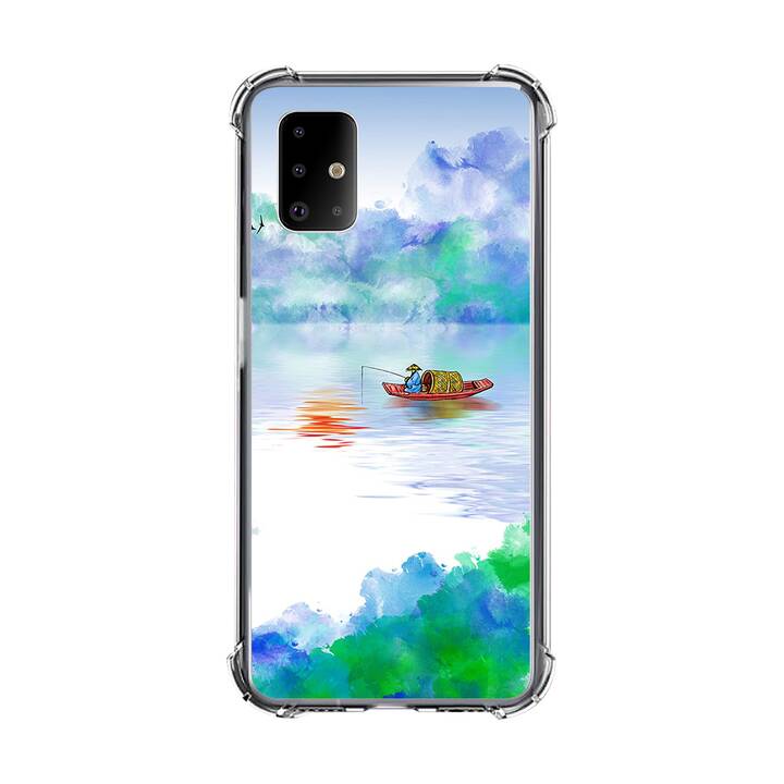 EG Backcover (Galaxy A51, Blu)