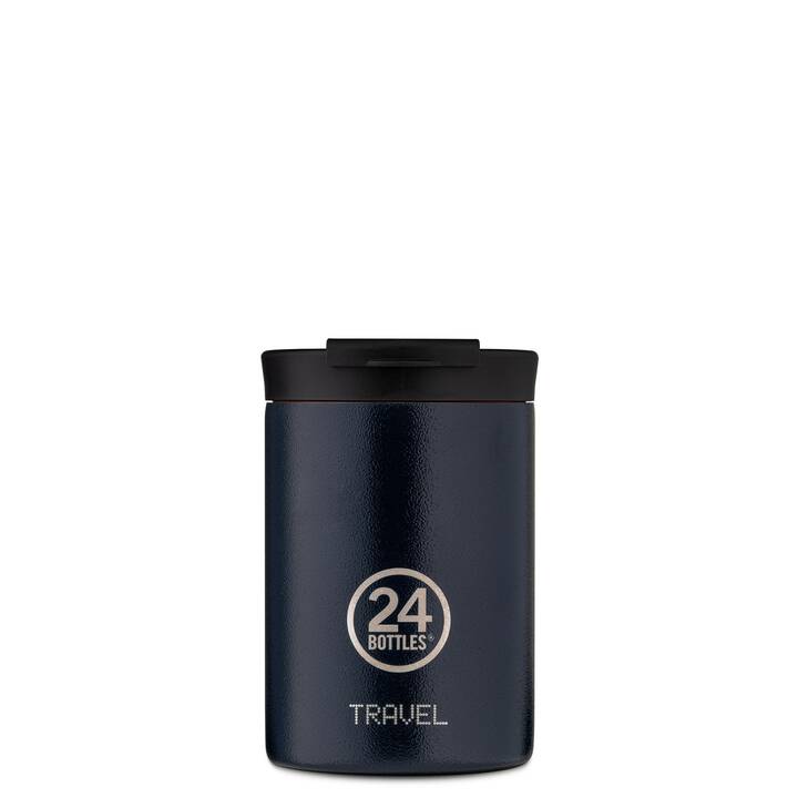 24BOTTLES Bicchiere thermos Travel Tumbler (0.35 l, Blu scuro, Blu)