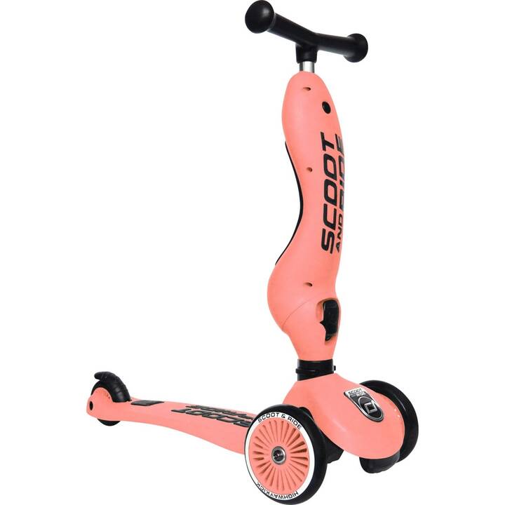 SCOOT AND RIDE Scooter Highwaykick 1 (Noir, Rose)