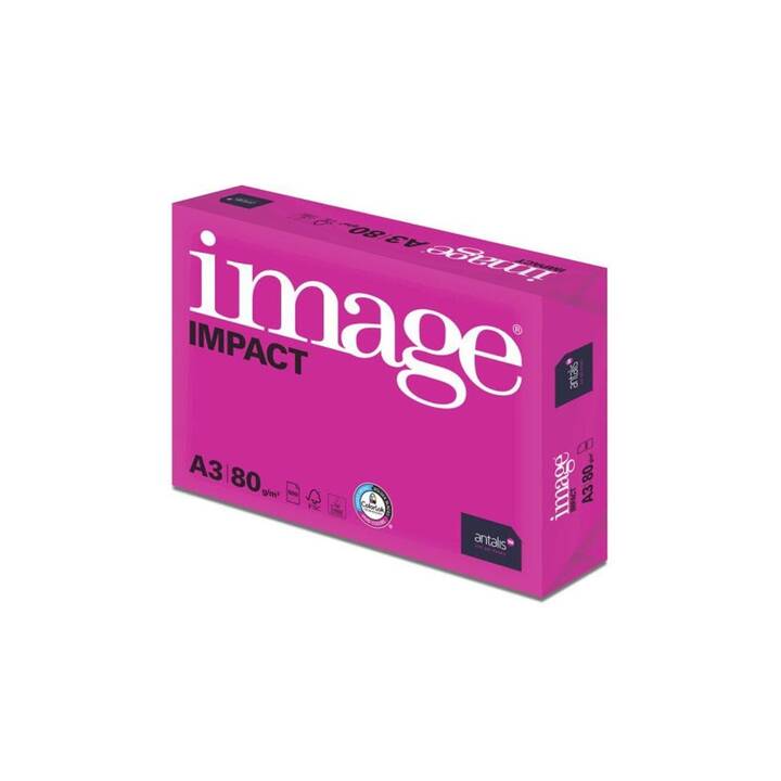 IMAGE Impact Papier photocopie (500 feuille, A3, 80 g/m2)
