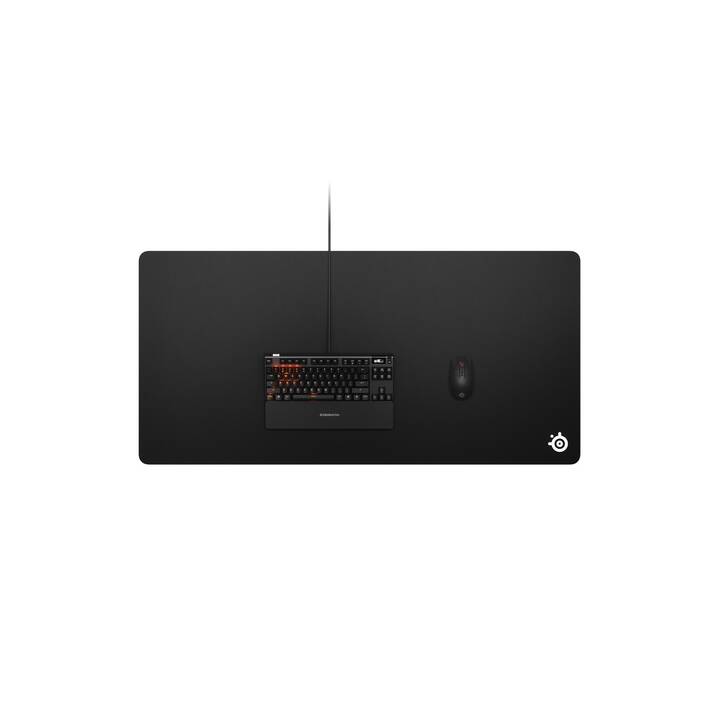 STEELSERIES Tapis pour souris QcK (Jeu, Noir)