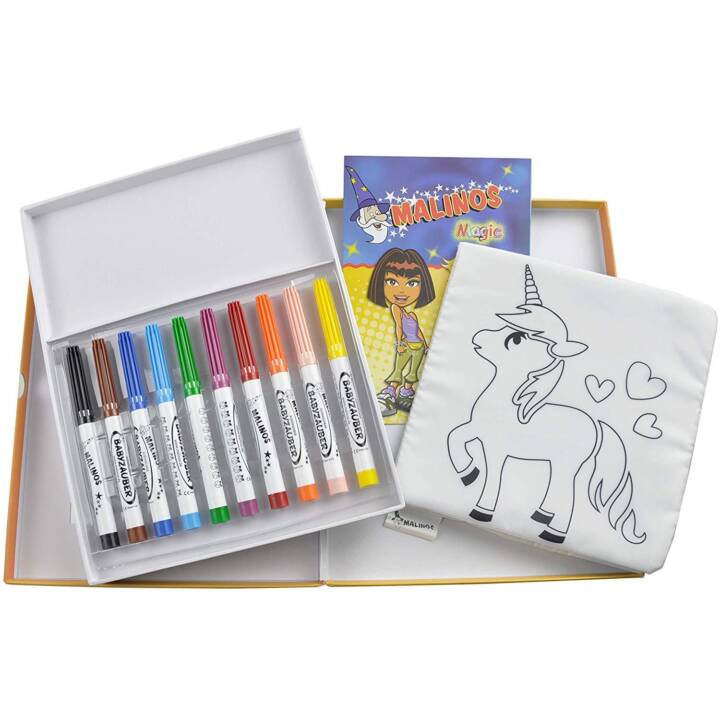 MALINOS Baby Magic Crayon feutre (Multicolore, 10 pièce)