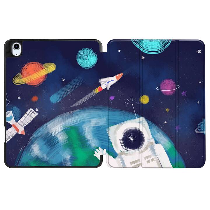 EG coque pour iPad Air 10.9" (2022) 5e génération - bleu - univers