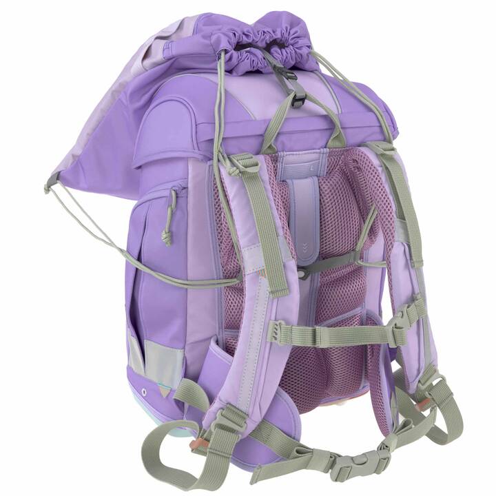 LÄSSIG Set di borse Boxy Unique Speckles (21 l, Lavender, Viola)