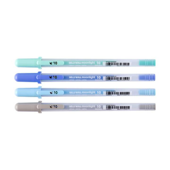 SAKURA Gelly Roll Crayon gel (Bleu, Vert, 4 pièce)