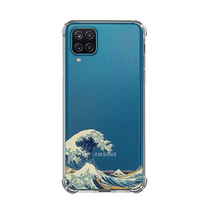 EG Backcover (Galaxy A12, Mer, Transparent)