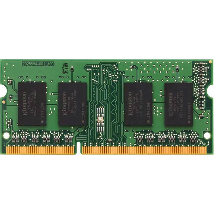 KINGSTON TECHNOLOGY KCP316SD8/8 (1 x 8 GB, DDR3-SDRAM 1600.0 MHz, SO-DIMM 204-Pin)