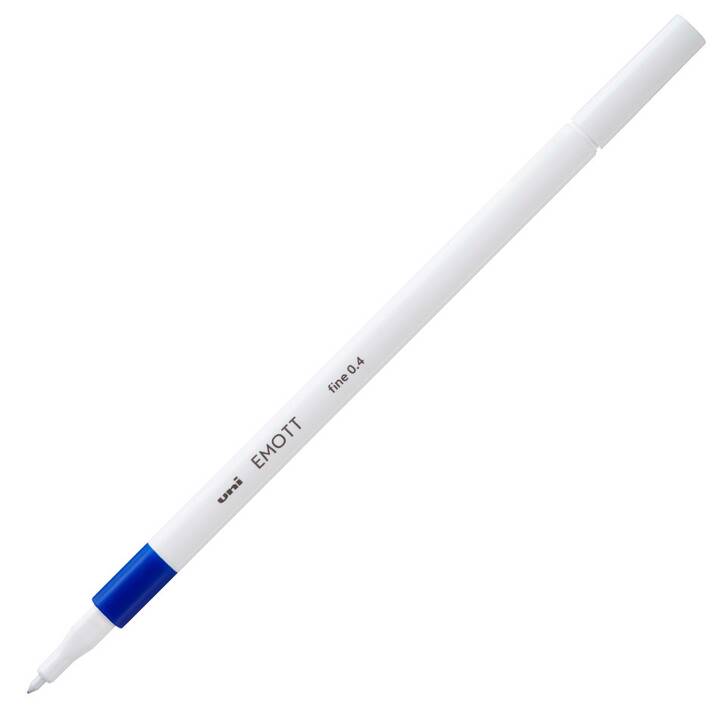 UNI-BALL Penna a fibra (Blu, 1 pezzo)